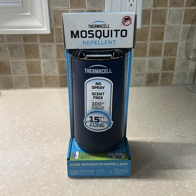 Thermacell Patio Shield 15 Foot Zone Scent Free Mosquito Repellant MIDNIGHT NEW