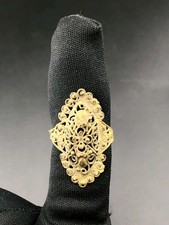 Beautiful Vintage Style, RING Brass