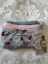 New Size 7 Jockey Women's Supersoft Breathe French Cut - 3 Pack