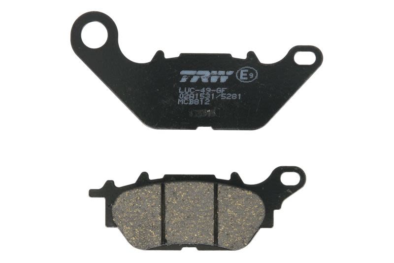 Plaquettes de frein à disque TRW MCB812 garniture moto XC 0.1 2014