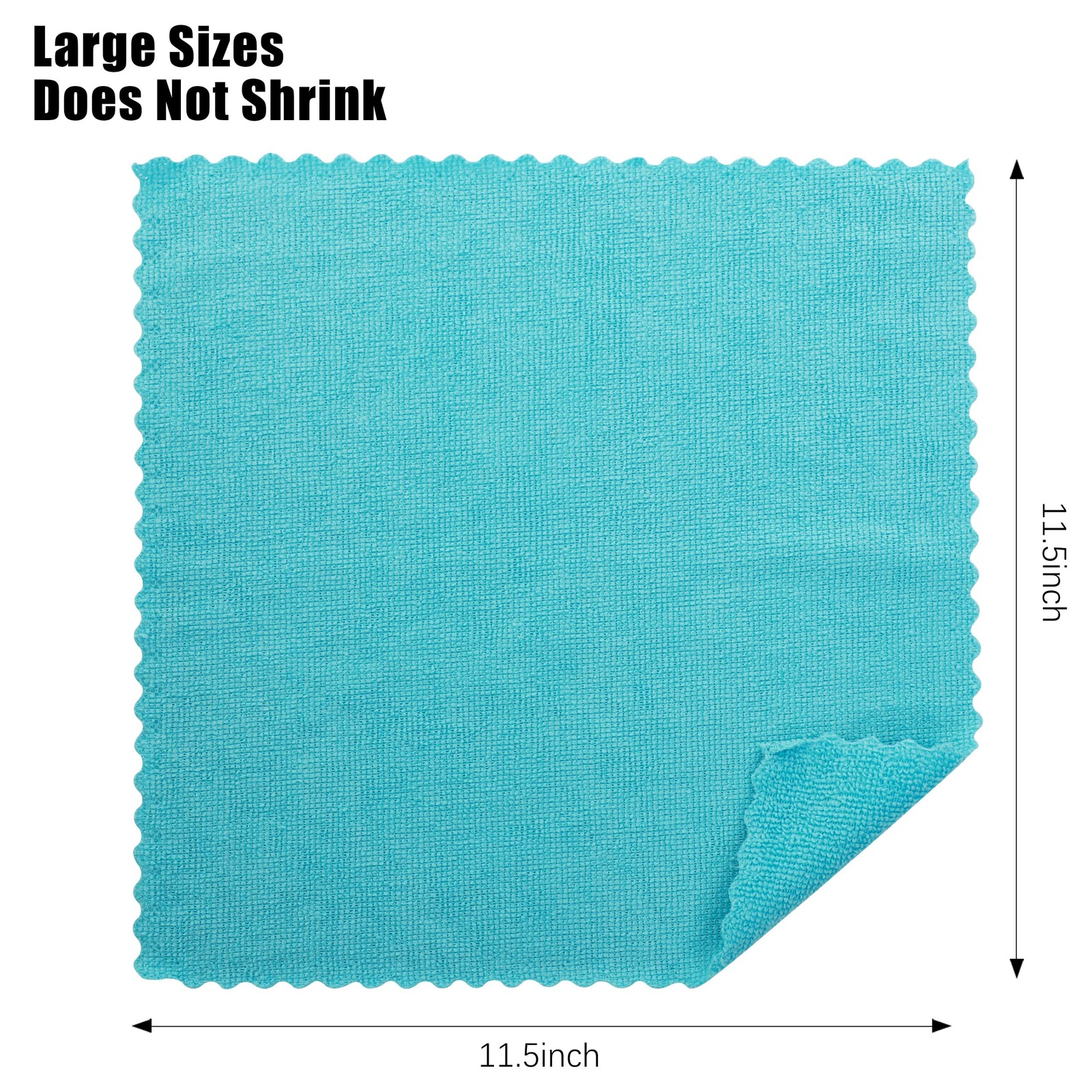 72 Pack Microfiber Cleaning Cloth - Reusable Cleaning Rag, Fast Drying Cleani...