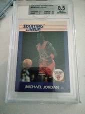 1988 Michael Jordan Kenner Starting Lineup  Rookie Card  BGS 8.5. rookie card picture