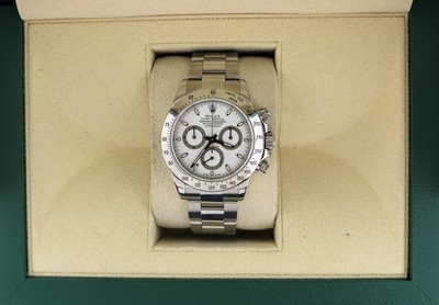 2008 Rolex Daytona 116520 White Dial SS Oyster No Papers 40mm