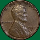 1931-D Lincoln Wheat Cent Almost Uncirculated AU Coin #35929