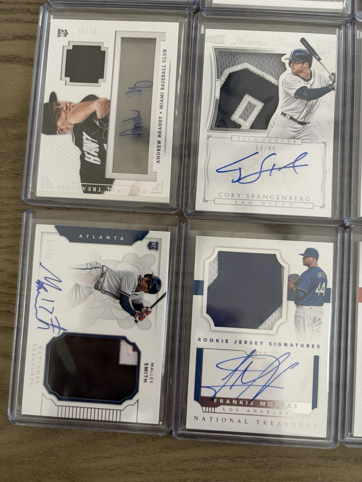 National Treasures Baseball RPA Rookie Lot (15) 2014-2018 #/99 /49 GU Auto Relic view 6