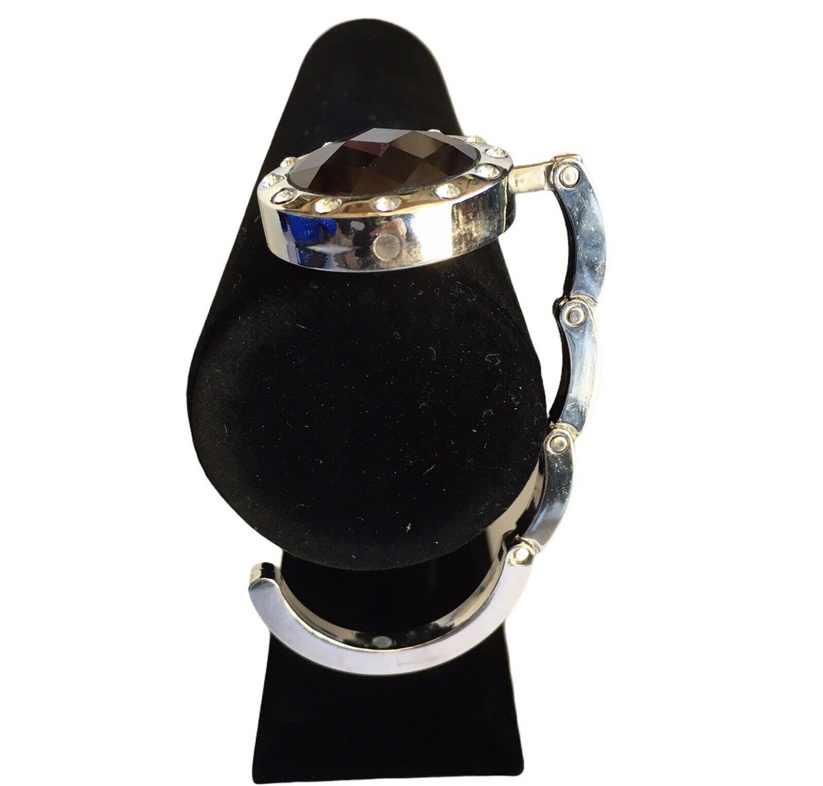 Metal Table Hanger Table Clasp Purse Hook Handbag Holder Folding Bag Holder View 5