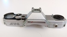 CANON AT-1 Top Cover w Screws Vintage SLR Film Camera Parts 1-Wire Hot Shoe