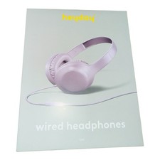 Heyday Wired On-Ear Headphones Soft Pads Lavendar