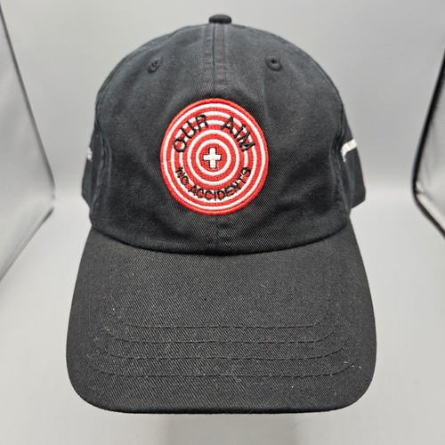 Bostik Findley Hat Baseball Cap Men's One Size Adjustable Black "Our Aim No