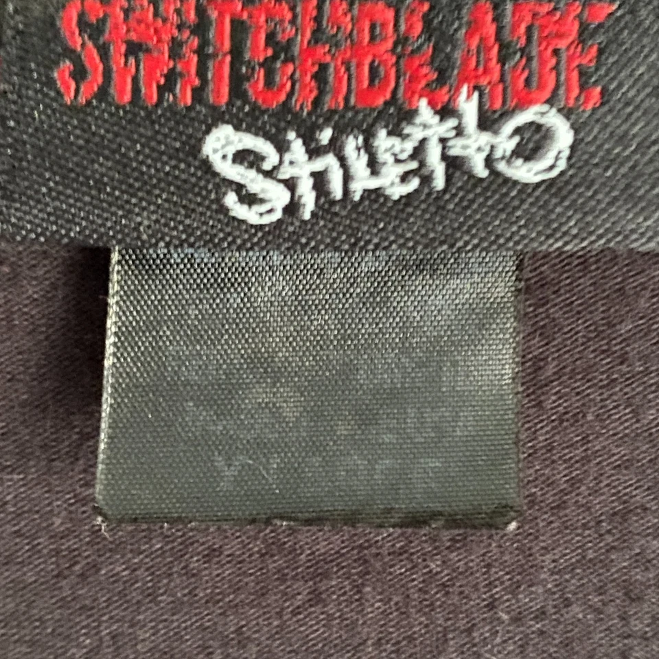 Top Pinup Switchblade Stiletto Estampado Calavera XL Estilo Punk Rock - Envío Gratis Foto 2 de 4