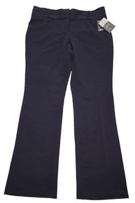 Maurices Navy Blue Smart Boot Stretch Dress Slacks Women's Size 14 Reg