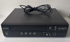 ION VCR 2 PC USB VHS Video to Computer Conversion System Digital Transfer Works