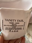 NWT Vanity Fair 76380 Bra Sheer Quartz Light Pink Underwire Smooth Back 42DD — photo 8