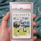 Topps 2004 Tom Brady #275 New England Patriots Football Card PSA 10