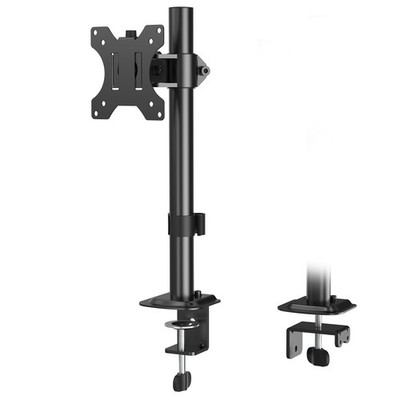 MOUNTUP Single Monitor Mount, Adjustable Stand for Desk Black