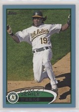 2012 Topps Wal-Mart Blue Border Jemile Weeks #640 3a3