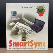 Nomadic SmartSync One Button File Synchronization Windows 3.5  Factory Sealed