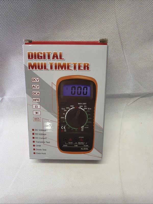 Digital Multimeter DC AC Voltage Current Meter Tester UK