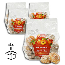 Tabea Süßgebäck Prjaniki mit Aprikosengeschmack 4 x 400g