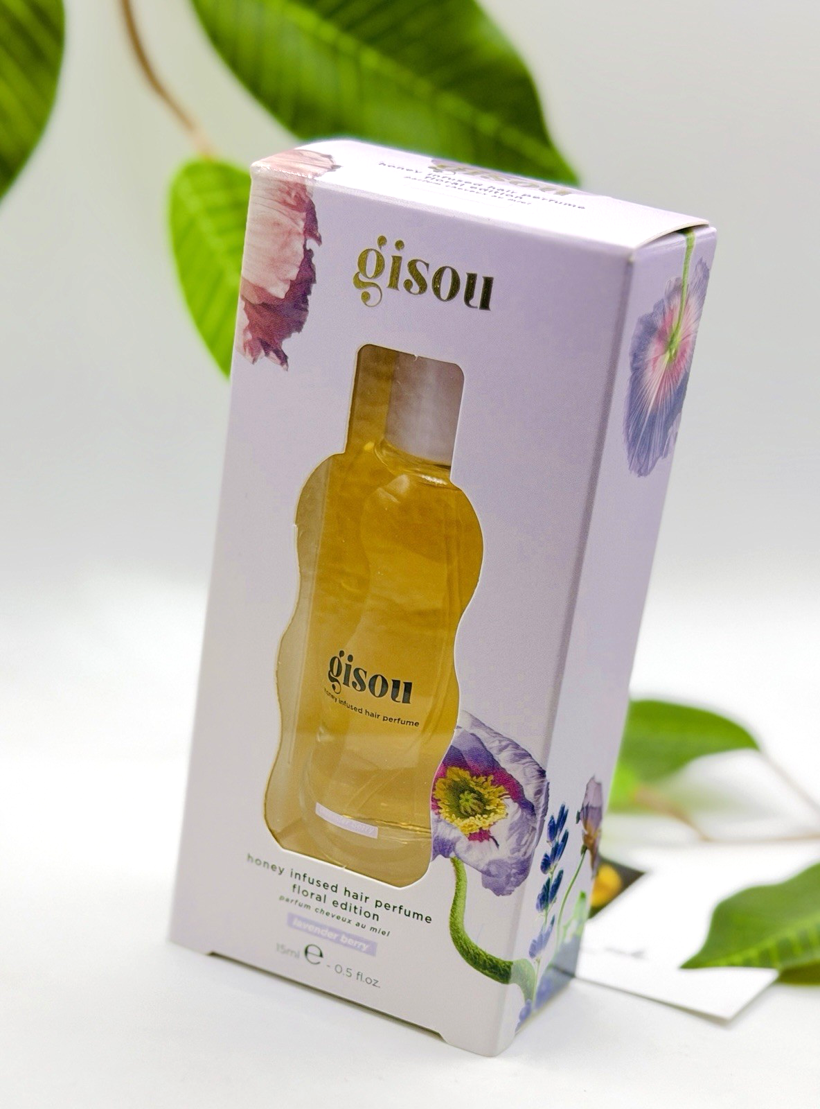 Gisou Honey Infused Hair Perfume 15ml - Lavender Berry - Image 2