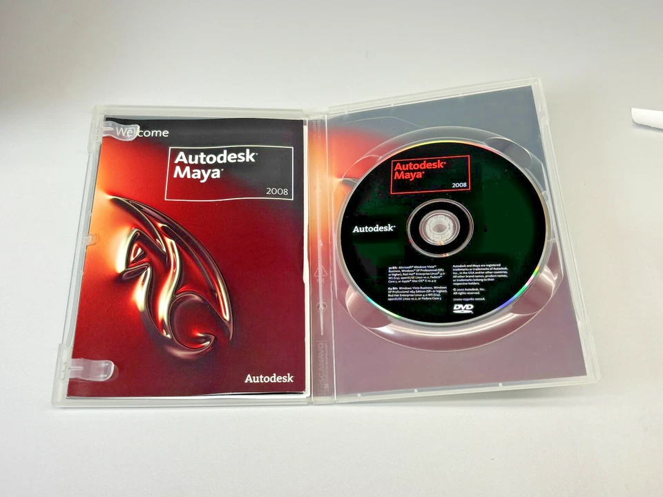 Autodesk Maya 2008 Complete for Vintage Apple Mac - near mint disc + serial - #2 - Image 4 of 4