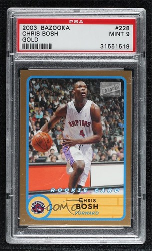 Chris Bosh [Gold] #228 2003 Bazooka card