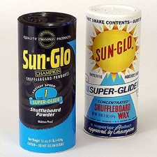 Sun-Glo 1 Speed Shuffleboard Powder Wax - 1 Pack 1 lb Can Shuffle Board Sunglo