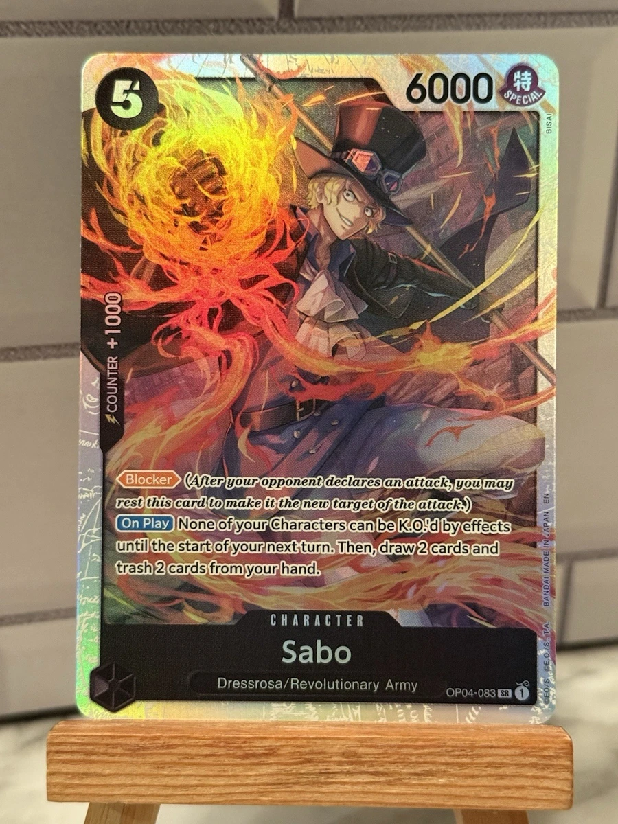 Sabo OP04-083 Kingdoms of Intrigue for sale | eBay