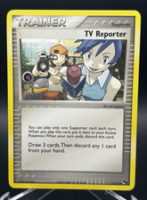 2005 TV Reporter 11/17 NM POP Series 2 Pokémon Card LP+ Promo Vintage
