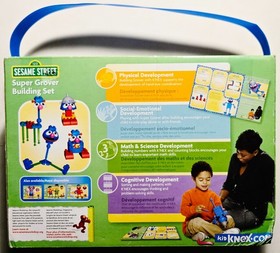 Kid K'NEX - Sesame Street "Super Grover Building Set" (KNEX, 2008) *IN BOX*