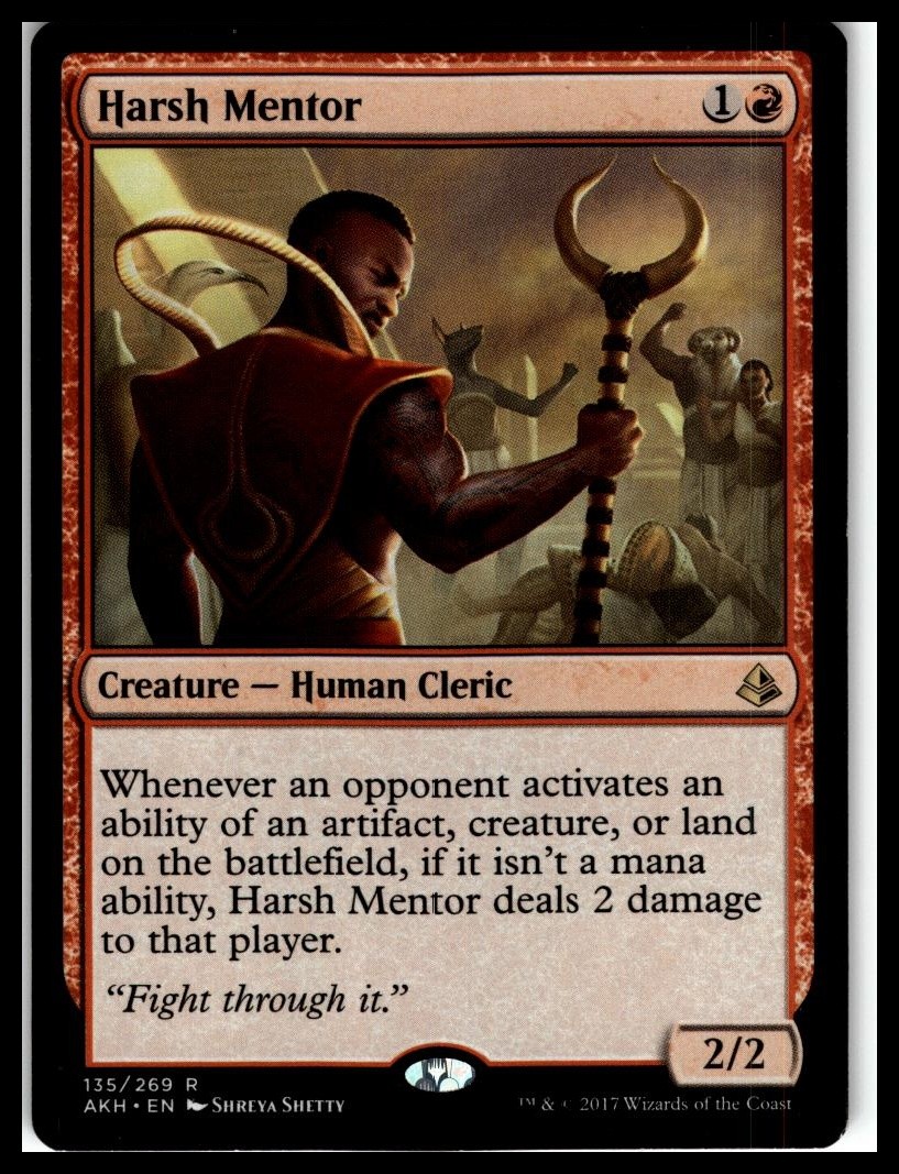 Amonkhet #135 Harsh Mentor