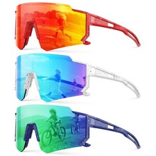 Fanshen Youth Baseball Sunglasses for Kids Polarized Sunglasses Softball Cyc...
