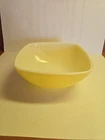 Pyrex 410 12 oz Yellow Square Bowl Vintage Ovenware