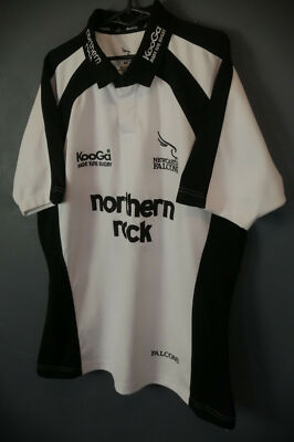 Maillot De Rugby KOOGA Newcastle Falcons 2004/2006 - Domicile Noir - Taille XL - Occasion
