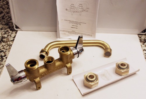 Glacier Bay 4211N-0001 2- handle Laundry faucet in Brass , 238 178