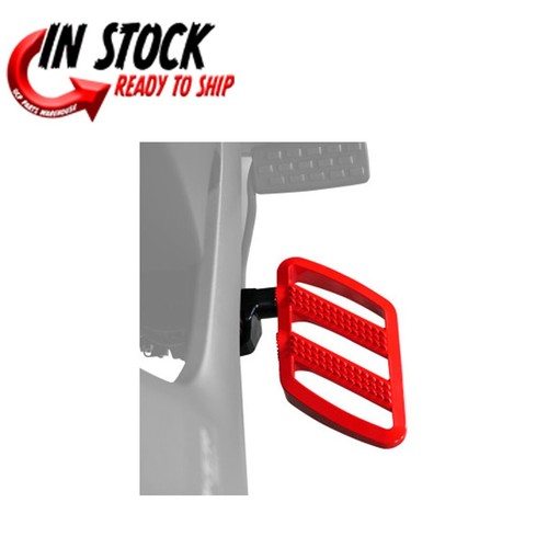 SHOW CHROME COMBAT FLOORBOARDS DRIVER RED 19-2024 CAN AM RYKER 41-426RD - Picture 2 of 5