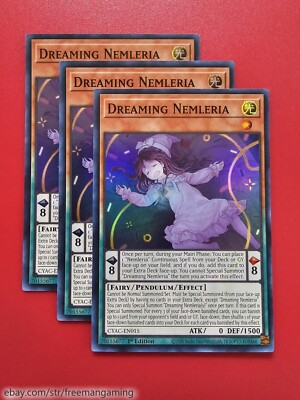 Yugioh Nemleria Deck Core 27 Cards Dreaming Dream Defender