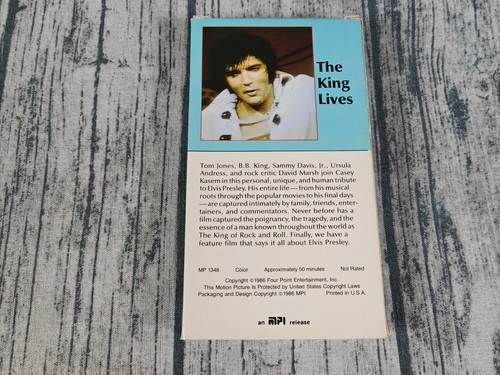 Elvis - The Echo Will Never Die (VHS, 1986) Elvis Presley Tribute - Picture 2 of 13