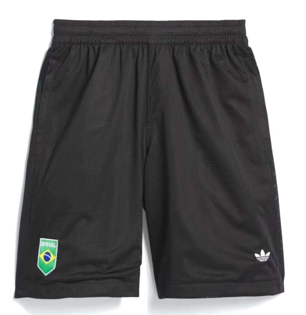 MENS ADIDAS ORIGINALS BRAZIL SKATEBOARDING TREFOIL SHORTS
