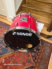 SONOR Phonic Plus Metallic Red (KR) 22x18 Bas...