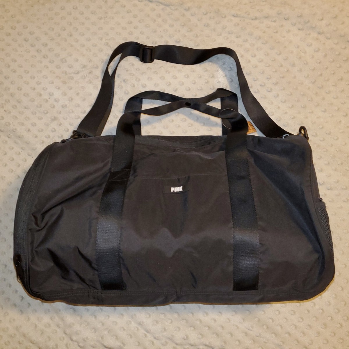 Victoria's Secret PINK ACTIVE DUFFLE School Bag Gym Travel Total arm candy  NEW