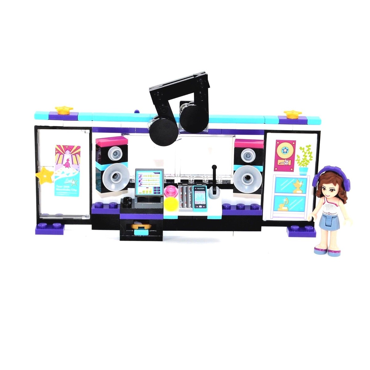 LEGO Friends Pop Star Recording Studio 41103 Complete with Manuel