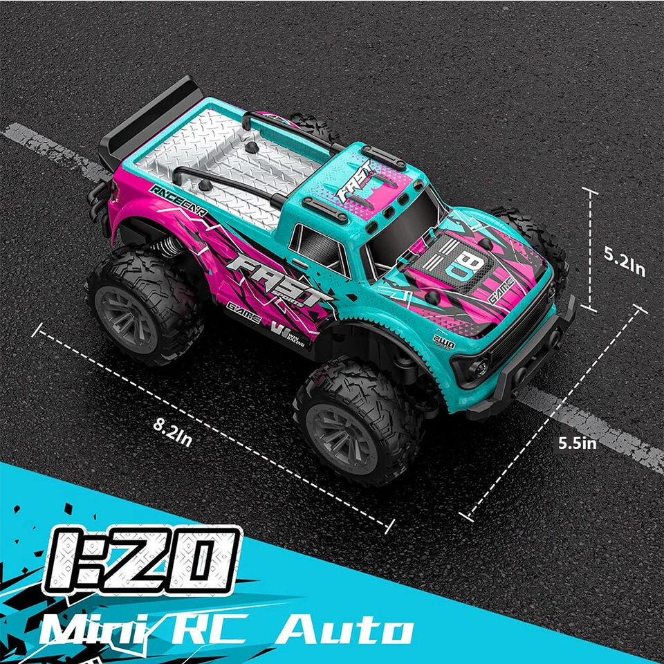 RC-Auto Ferngesteuertes RC Auto mit Fernbedienung 2,4 GHz Offroad-Spielzeugauto - Bild 4 von 4