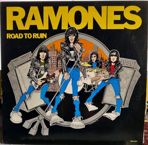 Vintage Ramones - Road To Ruin SIRE SR 6063 LP EX/VG-