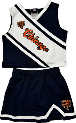 Chicago Bears Embroidered Cheerleader Cheer Uniform w Tags Pick Size Brand New
