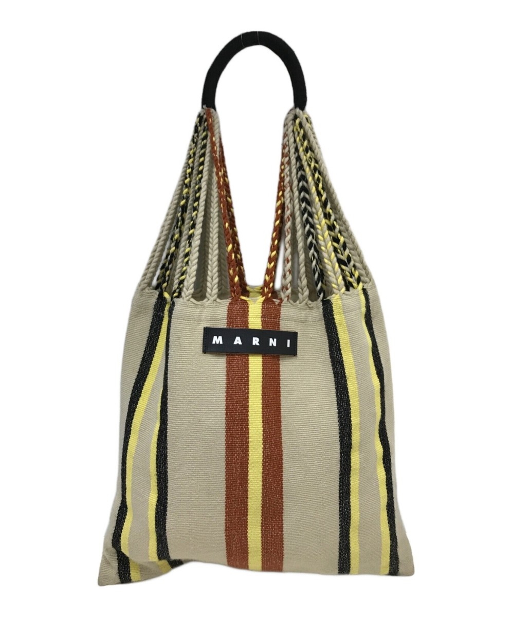 Marni Flower Cafe Striped Hammock Tote Bag | eBay