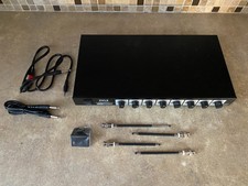 Pyle Vhf 8 Channel Wireless Desktop Microphone Receiver System Package Urub-73