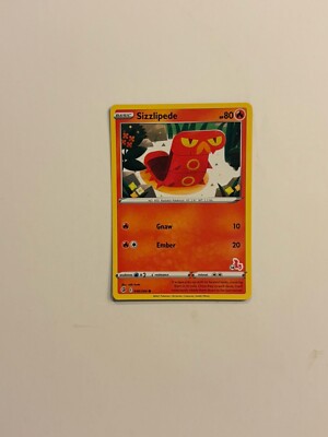 046/264 Sizzlipede #14 Pokemon Cinderace Deck Variant Fusion Strike E