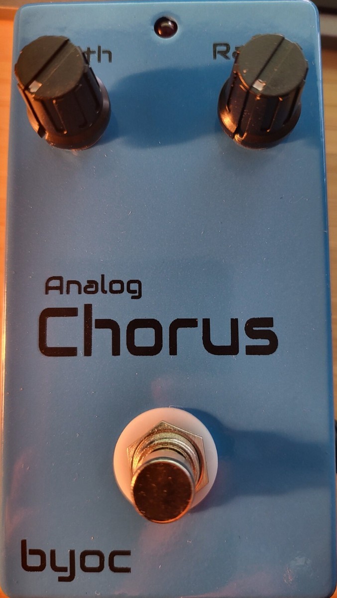 B.Y.O.C アナログコーラス Analog Chorus BYOC Analog Chorus Pedal New ASSEMBLED | eBay