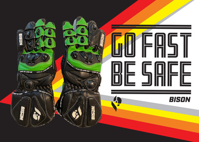 Bison Thor.3 Motorcycle Racing Gloves